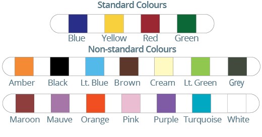 Enamel Pin Color Chart