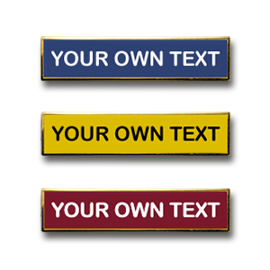 AP4 - Affordable Printed badge 1 line of your text