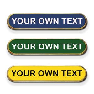 AP9 - Affordable Printed badge - 1 line of your text