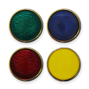 S10 - Enamel badge, available in 17 colours
