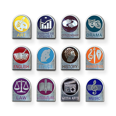 S13 - SUBJECT pin badges, ARTS