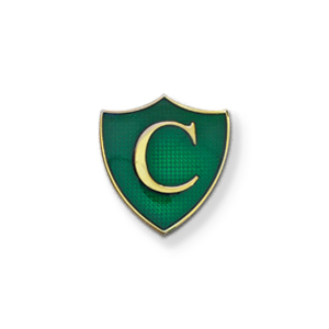 S3IN - Small shield, 18 colours, Initials only