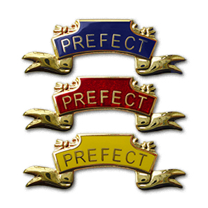 S5 PRE - Enamel badge PREFECT, 4 standard and 13 non-standard colours