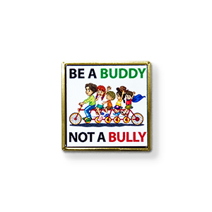 MP16 - Metal printed badge - Be a buddy