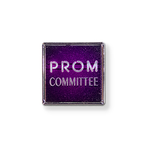 MP16 - Metal printed badge - Prom committee