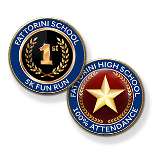 MP15  Winners & Runners-up badges + 2 lines of text