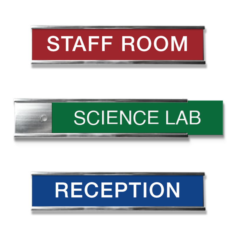NPLATEHOLDLDR - Door nameplate holder