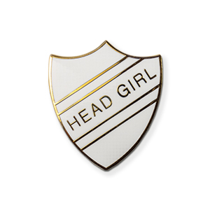 S6 - HEAD GIRL (2 stripes) - White