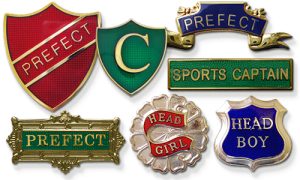 Metal Enamel TITLE Badges